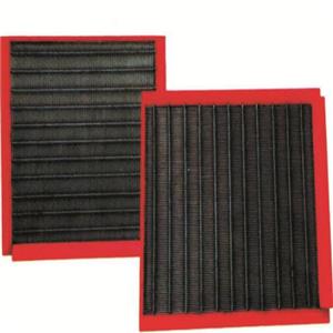 不銹鋼面聚胺酯包邊防掛毛篩板